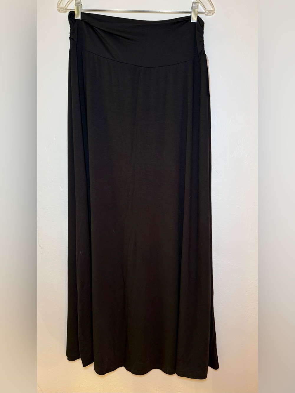 NWT Merona Pull-On Skirt, Black, Size L
